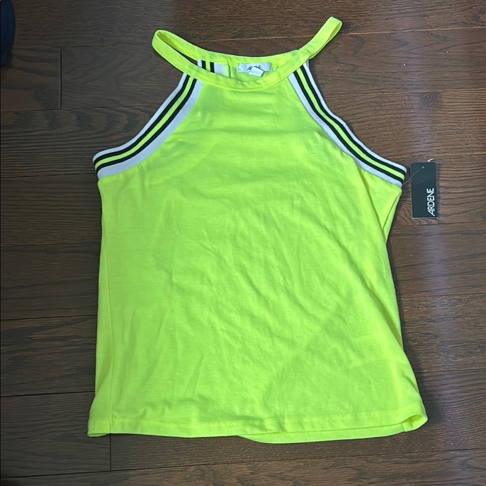 Ardene Neon Yellow Tank Top